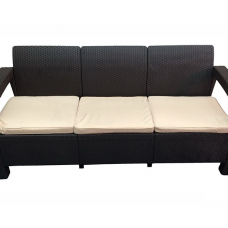 Трёхместный диван TWEET Sofa 3 Seat, Венге купить в Екатеринбурге