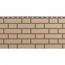 Фасадная панель Альта Профиль, Кирпич Клинкерный, Бежевый купить в Екатеринбурге